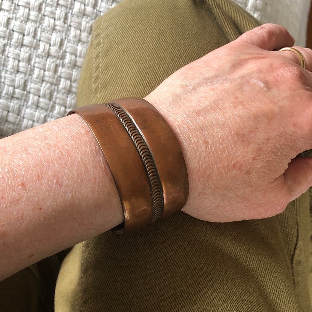 Copper cuff - Picture 3 of 5